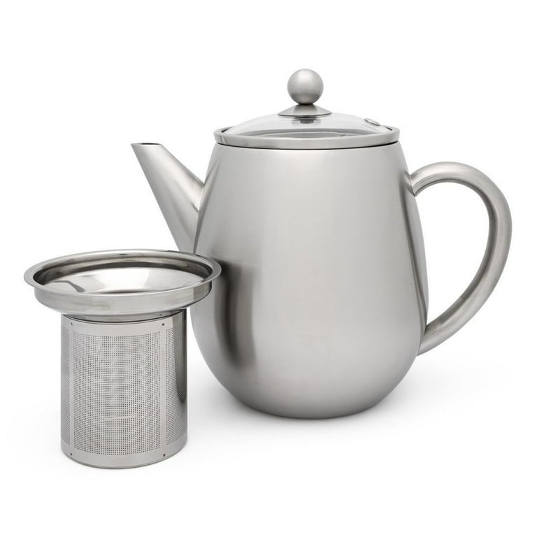 Dominick Stainless Steel Teapot