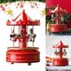 thumbnail image 1 of Carrusel Caballo Navidad Musical Del 6.3 Pulgadas (1) Rojo, 1 of 9