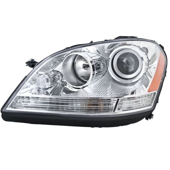 HELLA 263036051 Replacement Driver Side Headlight Assembly Fits select: 2006-2008 MERCEDES-BENZ ML