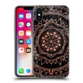 thumbnail image 1 of Head Case Designs Marbles And Mandala Rose Gold Soft Gel Case Compatible with Apple iPhone X / iPhone XS, 1 of 7