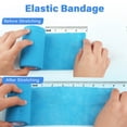 thumbnail image 6 of LotFancy Self Adhesive Bandage Wrap, 4" x 5 Yards, Elastic Cohesive Bandage, First Aid Medical Tape, 6 of 7