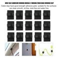thumbnail image 4 of Shisuyan Cable Clip Black 100Set 0.8x0.6in, 4 of 8