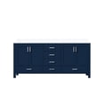 thumbnail image 2 of 72 In. Navy Blue Double Bath Vanity With White Quartz Top - Solid Wood, Soft Close, Scratches And Stains, Plentiful Storage In Elegant Bathroom Countertop Wood Frame, Scratch Stain , Ample Bathrooms, 2 of 6