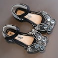 thumbnail image 6 of Otqutp Summer Baby Girls Footwear Fashion Spring and Summer Girls Sandals Dress Dance Show Princess Shoes Pearl Rhinestone Mesh Big Bow Shoes, 6 of 6
