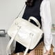 thumbnail image 2 of Bolso Cruzado Hombro Wdftyju Uniforme Japonés JK PU Blanco para Mujer, 2 of 9