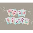 thumbnail image 6 of Inkdotpot Ready To Hang,Girl Baby ShowerBirthdayBunting, Pre StrungMermaid ThemeBaby ShowerDecorations,BuntingBannerFlags, 6 of 6