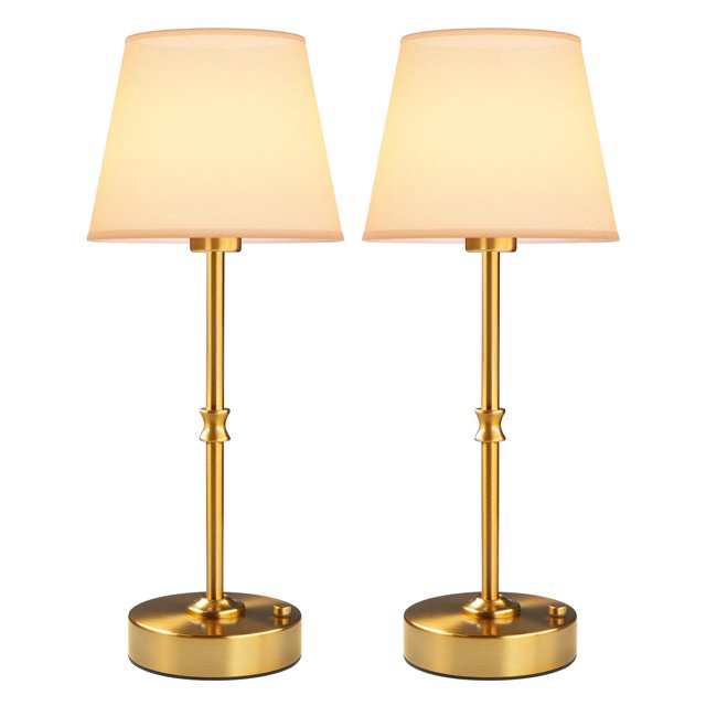 Lámpara de mesa inalámbrica EppieBasic, 2700 K, luz cálida, paquete de 2