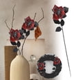 thumbnail image 1 of Decoraciones De Halloween Flores De Seda Espeluznante Decoración Para Fiestas En Casa Arreglo Floral Para Interior Y Exterior, 1 of 6