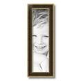 thumbnail image 2 of ArtToFrames 5" x 18" Black Panel With Gold Lip Picture Frame, 5x18 inch Multi Wood Poster Frame (WOM-5092),  Pack, 2 of 7