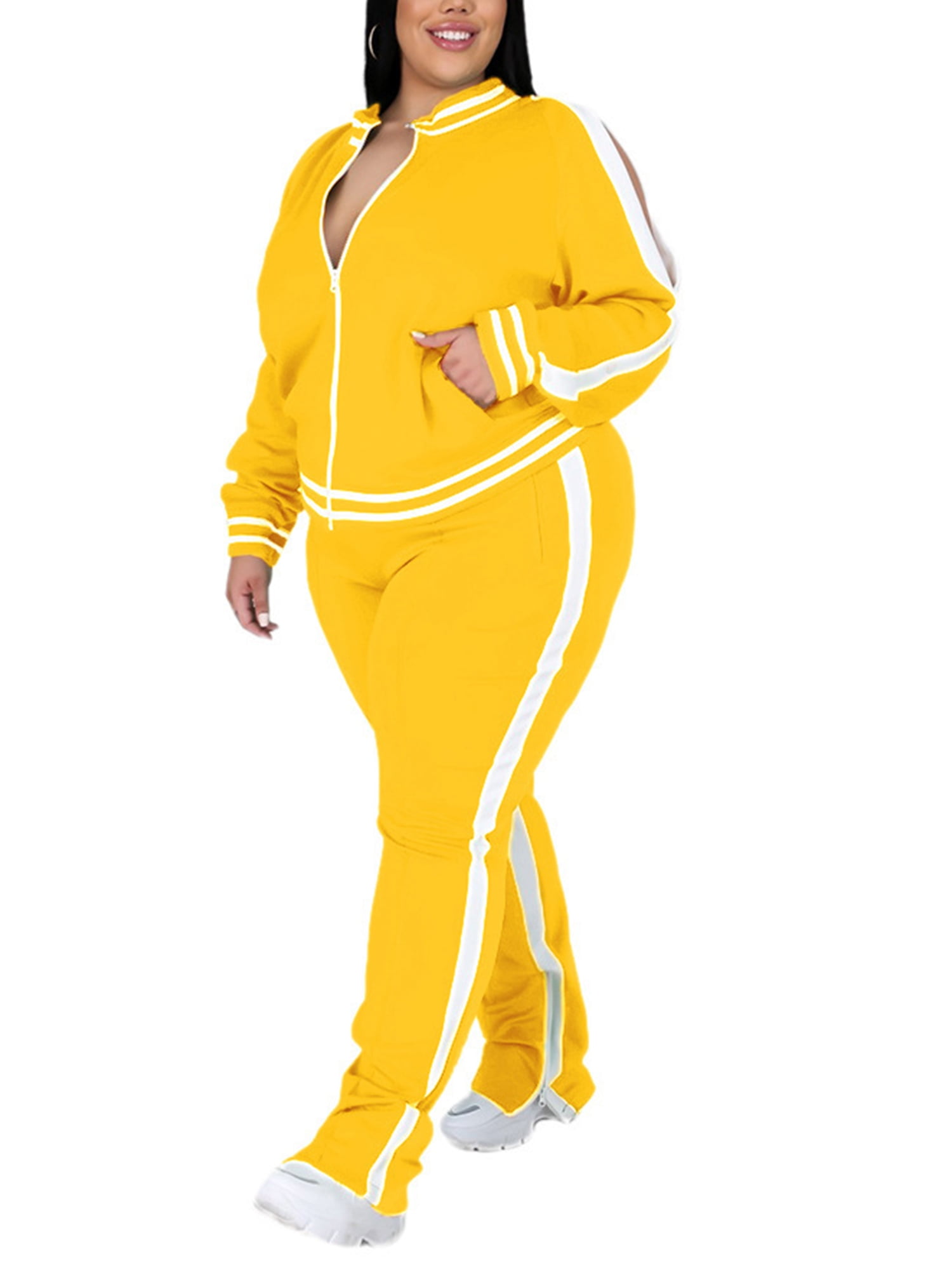 Womens Plus Size Pants Women Clothing Two Piece Set Sport Outfit Tracksuit  Ladies Jogging Suits Casual Matching Sets Wholesale Drop 230302 From 22,52  €