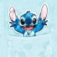 thumbnail image 3 of Disney Lilo & Stitch Big Girls' Hooded Terry Cloth Swim Cover-Up Stitch and Angel Light Blue, 3 of 10