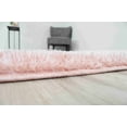 thumbnail image 6 of 4D Shaggy Rug Hand Carved Plush Thick Modern Contemporary Abstract For Living Room Bedroom 6488 (2'6"x7'9" Runner,Pink), 6 of 8