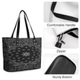 thumbnail image 4 of Paisley Pattern Woman Leather Handbags Large Tote Bag Fashion Portable Handbags With Zipper, 4 of 7