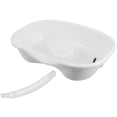 thumbnail image 4 of Lavabo para el cabello para personas postradas en cama, lavabo portátil para el lavado del cabello junto a la cama, para mujeres mayores, embarazadas, pacientes postrados en cama, suministros blancos, 4 of 8