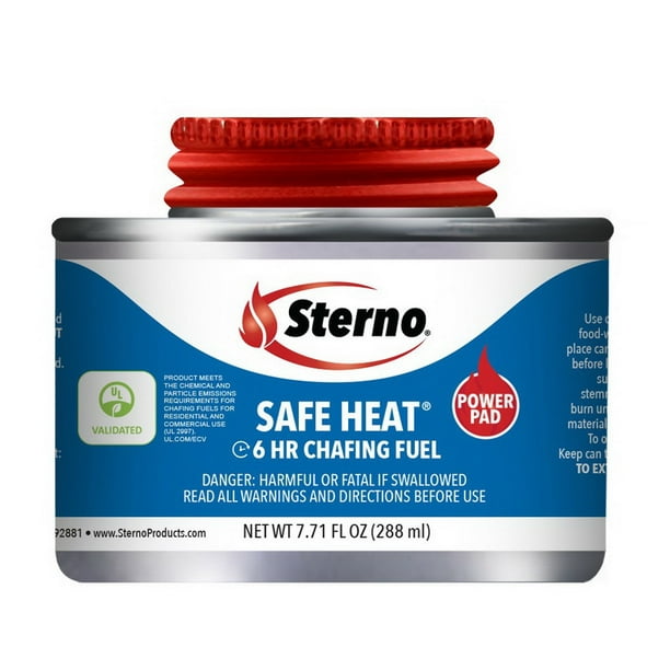 (Price/case)Sterno 10370 6 Hour Safe Heat Chafing Fuel 124 Count