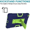 thumbnail image 7 of FIEWESEY for Walmart Onn 8 Pro 8 Inch Tablet Case, Heavy Duty Shockproof Dropproof Hybrid Rugged Armor with Kickstand Full Body Protective Case for Walmart Onn 8 Pro (Model ONA100003561)(Navy/Green), 7 of 7
