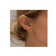thumbnail image 3 of Aretes De Laminado de Oro 14k Mujer Arracadas Huggies Moda 6 PARES, 3 of 4