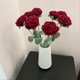 thumbnail image 5 of Modern Elegant Artificial Flowers Home Decoration Table Knitted Rose Wedding Art Valentine'S Day Gif, 5 of 5