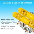 thumbnail image 2 of Spa Mineral Sticks for Hot Tub Supplies, Hot Tub Stick with 4 Months Lifetime Cartridge Universal for Hot Tub &Pool, Filter Cartridge Keeps Spa Water Crystal Clear (Yellow,1-Pack), 2 of 10