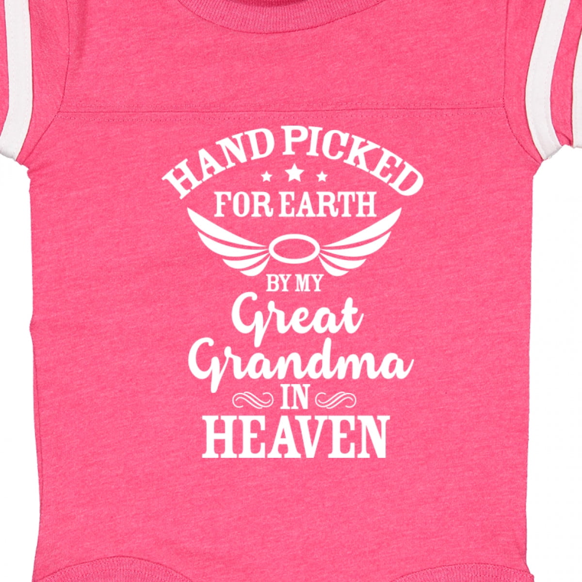 Inktastic Handpicked for Earth by My Great Grandma in Heaven Boys or Girls Baby Bodysuit