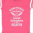 thumbnail image 4 of Inktastic Handpicked for Earth by My Great Grandma in Heaven Boys or Girls Baby Bodysuit, 4 of 5