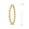 thumbnail image 2 of 14K Yellow Gold Twisted Hoop Earrings (74mm), 2 of 3