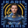 thumbnail image 2 of Men's Marvel Eternals Ikaris Hero Box  Graphic Tee Navy Blue Small, 2 of 5