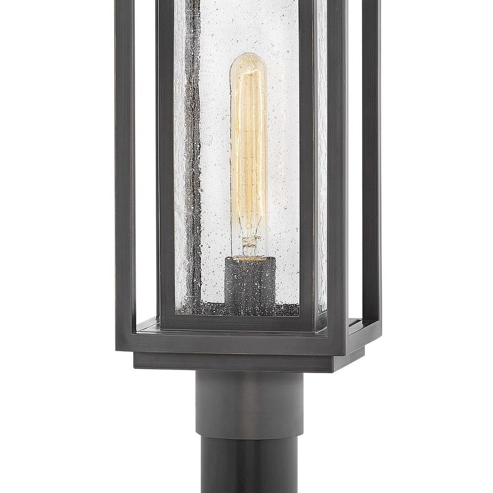 Hinkley Lighting - Republic - 1 Light Medium Outdoor Post or Pier Mount Lantern