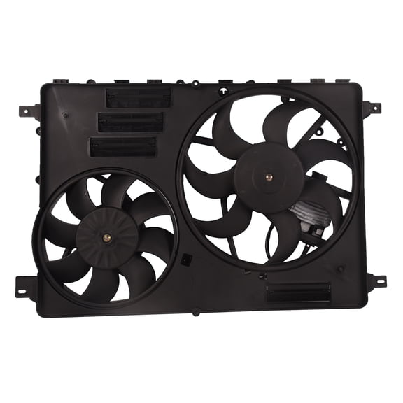Bapmic Radiator Cooling Fan Assembly w/ Moudle 30668629 Fits Volvo S60 XC60 S80 XC70 30668629
