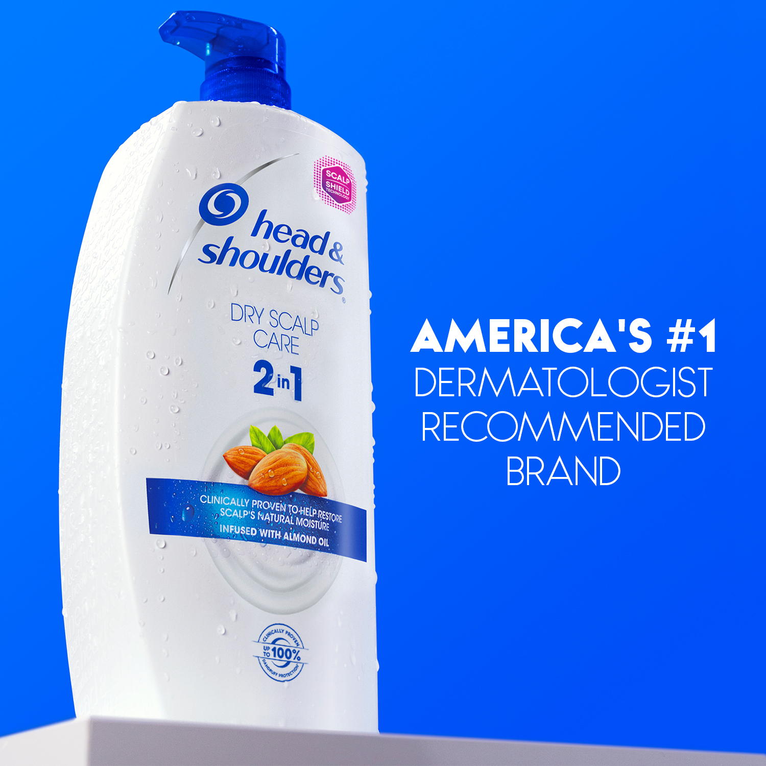 Head and Shoulders 2 in 1 Shampoo Conditioner, Dry Scalp, 32.1 fl oz