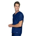 thumbnail image 6 of "Landau Unisex Essentials Classic Relaxed Fit Breathable Fade Resistant 1 Pocket Pull Over Shirt Scrub, Style 7502", 6 of 9