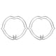 thumbnail image 1 of Clips de resorte de Metal para lámparas, Clips de retención de luz descendente de alta resistencia, hebillas de fijación para luces empotradas, accesorios de lámpara, 4 Uds., 1 of 6
