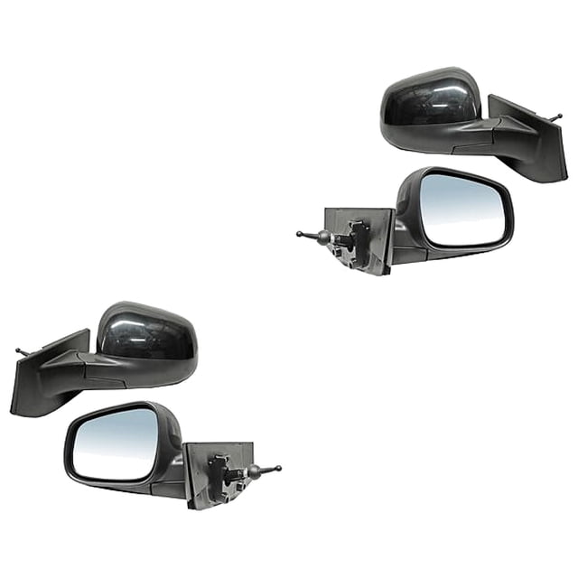 Par de Espejos Beat 2018 A 2020 Chevrolet Man P/Pintar C/Control Genérica .