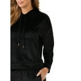 thumbnail image 6 of Sofia Intimates by Sofia Vergara Women's and Women's Plus Size Cropped Hoodie and Jogger Pants Set, 2-Piece, 6 of 8