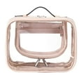 thumbnail image 4 of Bolsa de Maquillaje Transparente Fernando Artículos de Tocador de Viaje para Actividades al Aire Libre Rosa, 4 of 7