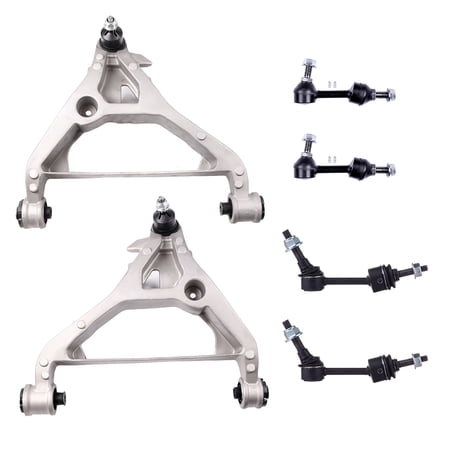 ECCPP - 6PC Lower Control Arm and Ball Joint Sway Bar End Link - Compatible with 2003-2005 for Ford Expedition 2003-2005 for Lincoln Navigator - K80127 K80239 K80710 K80711 Suspension Kit
