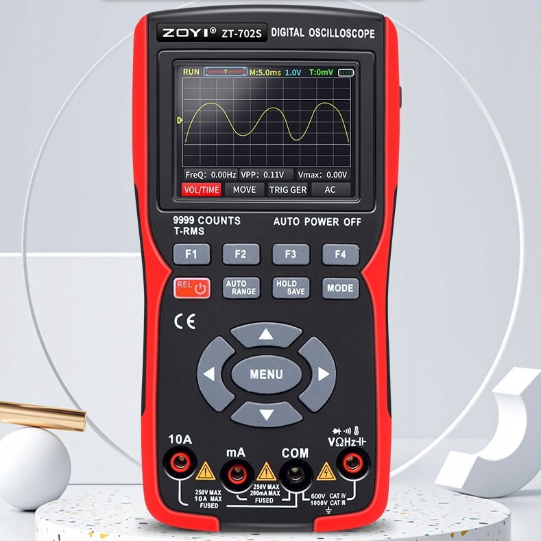 ZT-702S 2-in-1 high-precision 10MZ oscilloscope universal meter