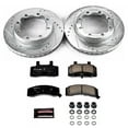 thumbnail image 3 of PowerStop Front Z23 Evolution Sport Carbon-Fiber Ceramic Brake Pad and Drilled & Slotted Rotor Kit Fits: CHEVROLET DODGE GMC Select Models K1524, 3 of 10