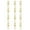 Gold 12pcs, variant on Skiffers Baseboard Corner Protectors Solid Brass Skirting Board Corner Protectors Vintage Corner Protector For Stylish Baseboard