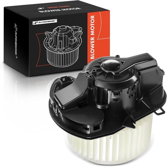 A-Premium HVAC Blower Motor with Wheel Replacement for Porsche Cayenne Volkswagen Touareg 2011-2018 Front