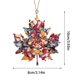 thumbnail image 3 of 2024 Maple Leaf Shaped Wall Decoration Wall Hanging Door Hanging Festive Decorations, 3 of 6