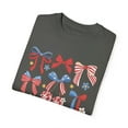 thumbnail image 2 of Coquette 4th of July Bows Comfort Colors Shirt, 2 of 4