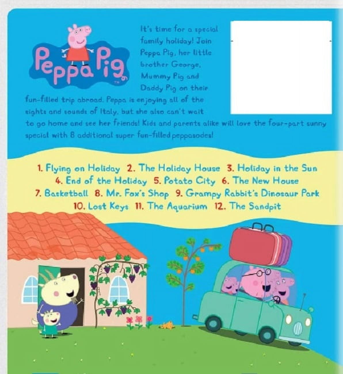 Peppa Pig: Sunny Vacation (DVD) 20th Century Fox Very Good