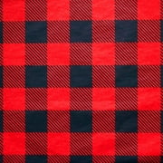 Angle View: Iconikal Tissue Paper, 20 x 20-inches, Red Buffalo Plaid, 60-Sheet