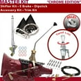 thumbnail image 1 of American Shifter  PG Shifter Kit Chrome 12 in. E Brake Cable Clamp Trim Kit Dipstick for F1A10, 1 of 1