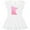 AA-White, variant on Inktastic Minnesota Silhouette Mandala Girls Baby Dress