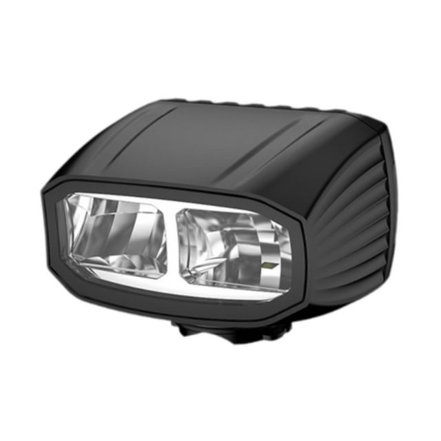 Luz de bicicleta Faro de bicicleta Ciclismo Iluminación de ángulo amplio Alto brillo Recargable Negro