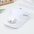 thumbnail image 2 of Shadoumai Sun Visor Hats with Fan,Solar Powered Cooling Baseball Chapeau Breathable UV Protection,USB Charging for Men Women Unisex, 2 of 5
