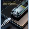 thumbnail image 3 of QualitChoice Black Compact Drunk Driving Tester Breathalyzer With Three Color Indicator Lights Easy To Carry, 3 of 6