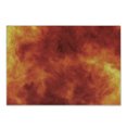 thumbnail image 1 of Orange Cutting Board, Graphic Style of Vibrant Illustration Heat Burning Theme Design Art Print, Decorative Tempered Glass Cutting and Serving Board, Small Size, Orange and Yellow, by Ambesonne, 1 of 1